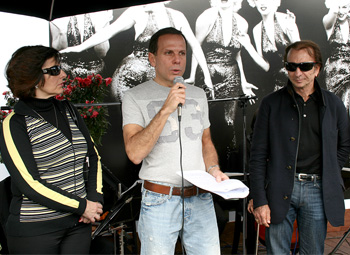 Prefeita Dr.a Ana Cristina, João Dória Jr. e Emerson Fitipaldi