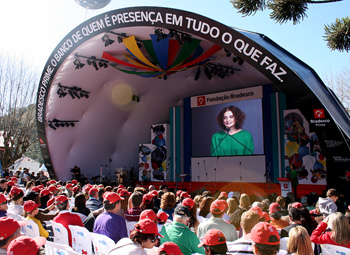 Colal Bradesco e Denise Fraga