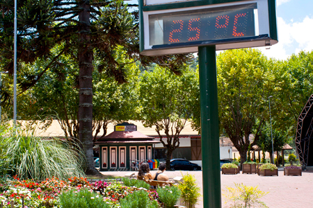 Verão em Campos do Jordão 25 graus