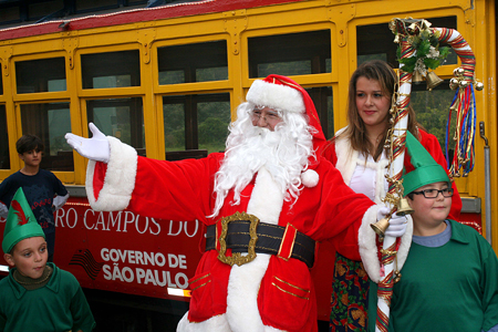 Papai Noel em Campos do Jordão