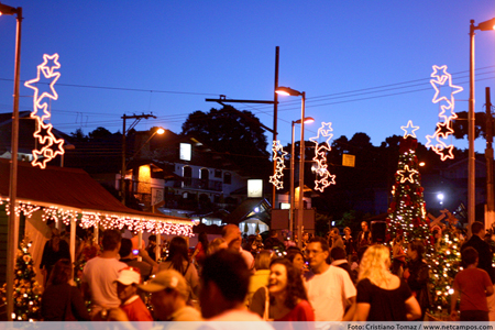Uma Vila de Natal em Campos do Jordão