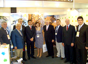 Autoridades na Aviesp 2011
